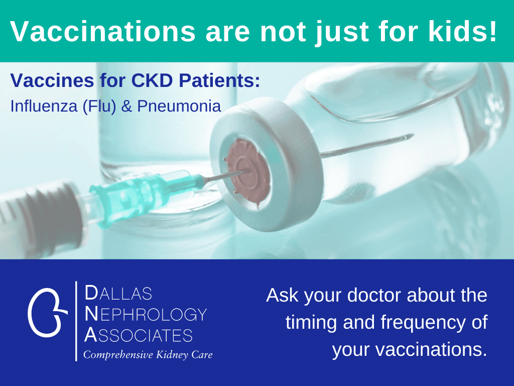 vaccinations for ckd patients