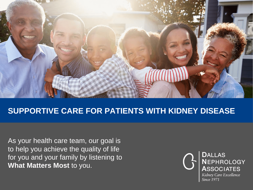Supportive Care for Patients with Kidney Disease