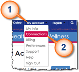 FollowMyHealth Signup Steps 1 & 2