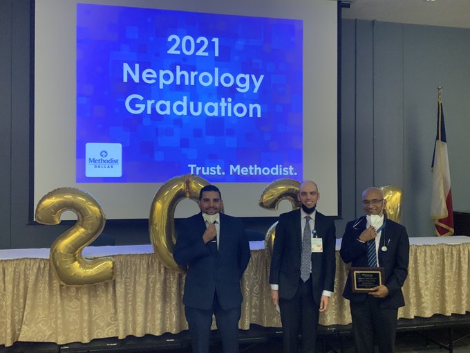 2021 Methodist Nephrology Fellow Graduation